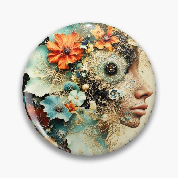 Item preview, Wonderful flower face designed and sold by Dusanka Djeric.
