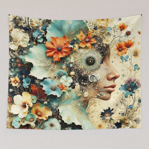 Item preview, Wonderful flower face designed and sold by Dusanka Djeric.