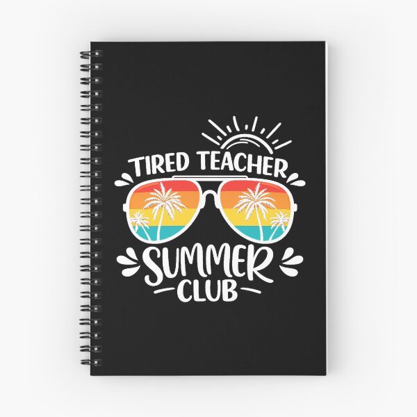 Item preview, Tired Teachers Summer Club,End of Year Teacher gift designed and sold by CloudyPress.