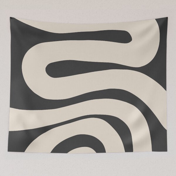 Item preview, Neutral Minimalistic Modern Abstract Art designed and sold by NicoleYoungStudio.