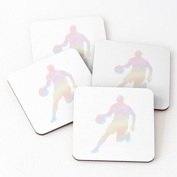 Item preview, Pastel Basketball Player Silhouette designed and sold by Cutie Galore.