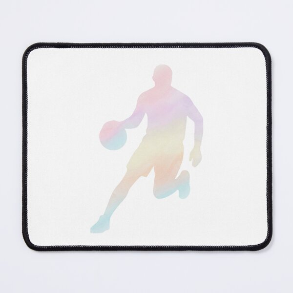 Item preview, Pastel Basketball Player Silhouette designed and sold by Cutie Galore.