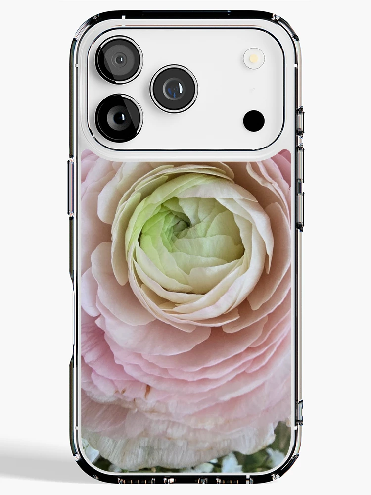 Thumbnail 1 of 5, iPhone Case, Pink Ranunculus designed and sold by Princess1222.