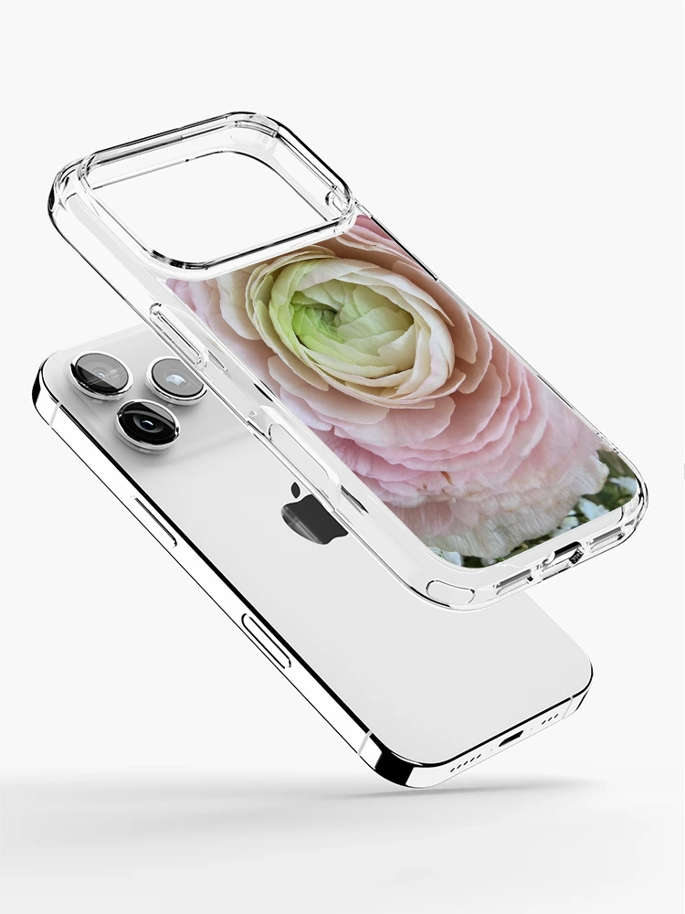 Thumbnail 2 of 5, iPhone Case, Pink Ranunculus designed and sold by Princess1222.