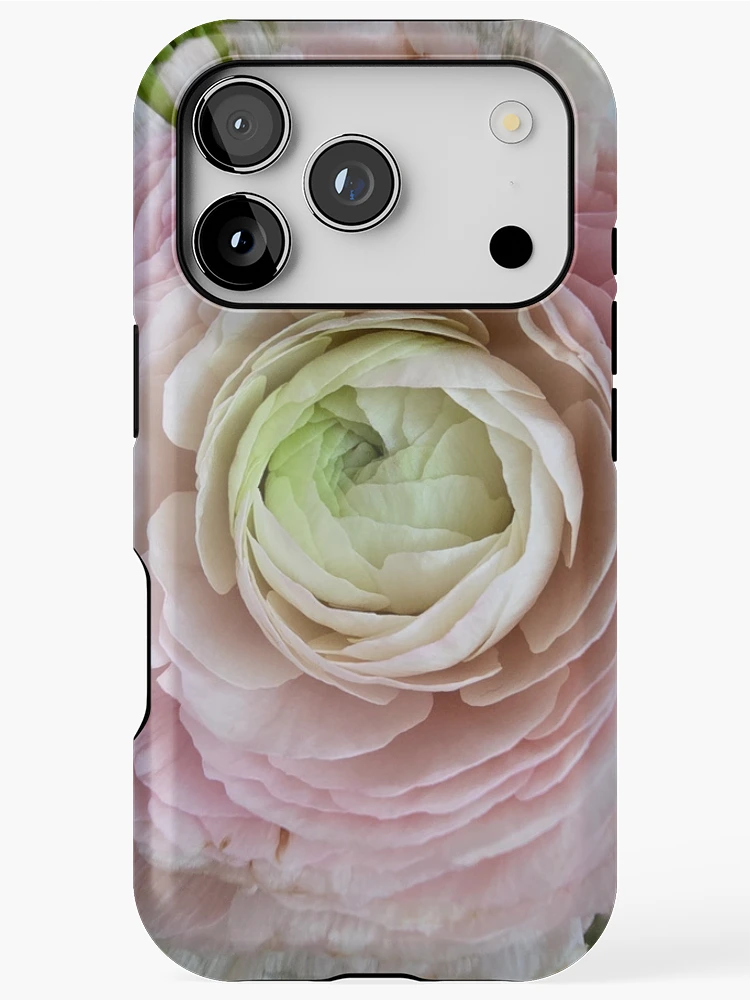 Thumbnail 1 of 4, iPhone Case, Pink Ranunculus designed and sold by Princess1222.