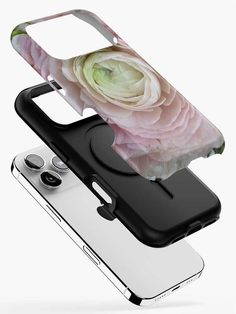 Thumbnail 2 of 4, iPhone Case, Pink Ranunculus designed and sold by Princess1222.
