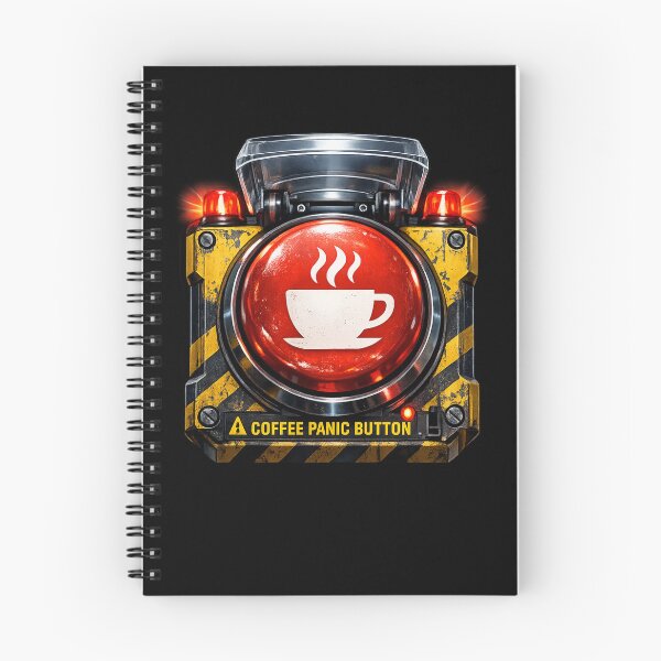 Item preview, Coffee Panic Button designed and sold by XYZ Studio.