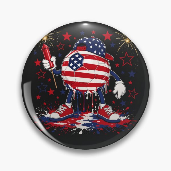Item preview, 4th july soccer  designed and sold by Uglyandcute.