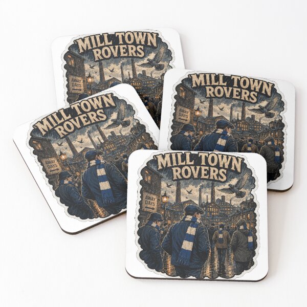 Item preview, Football Away Day Sticker | Blackburn Rovers Fan | Matchday Travel Design designed and sold by TheOldStands.