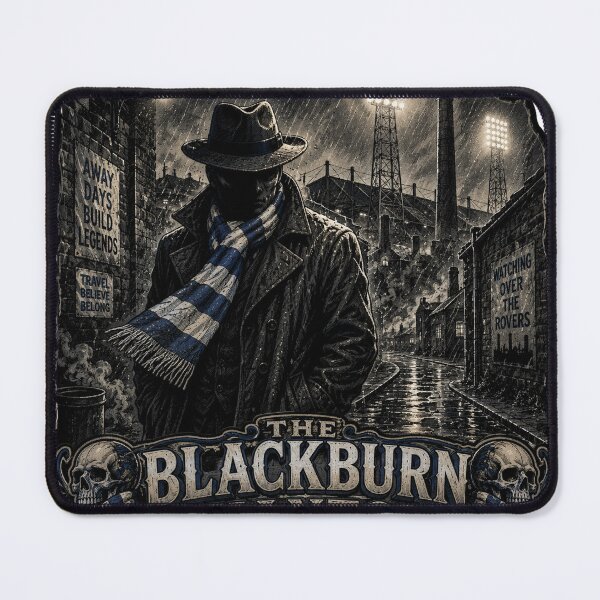 Item preview, Football Away Day Sticker | Blackburn Rovers Fan | Matchday Travel Design designed and sold by TheOldStands.