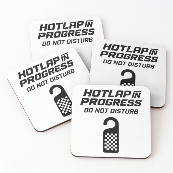 Item preview, Hotlap In Progress: Do Not Disturb - Sim Racing designed and sold by GarageGraphics.