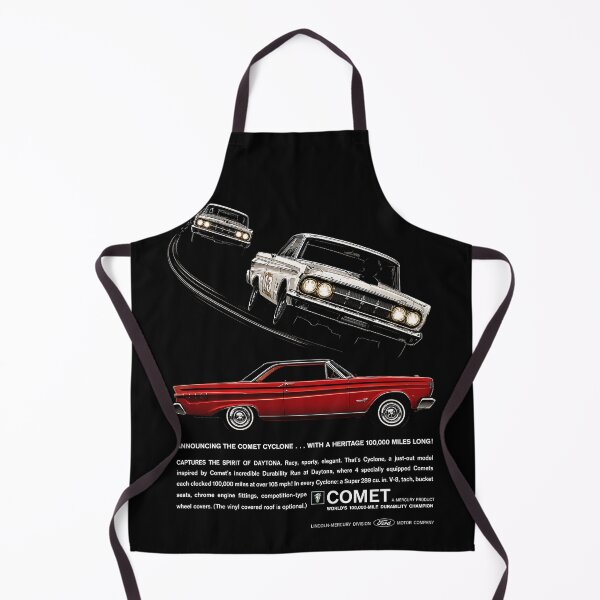 Item preview, 1964 Mercury Comet Cyclone – Red Vintage Performance Coupe Ad Art designed and sold by Stinky Lincy's Apparel Company.