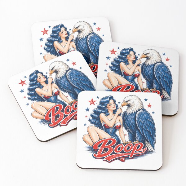 Item preview, Boop Eagle July 4th of july  designed and sold by Kladhadredo.