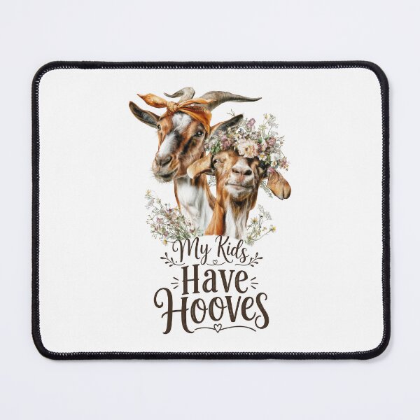 Item preview, My Kids Have Hooves Cute Goat Mom Farm Animal Lover Design designed and sold by VikArt7.