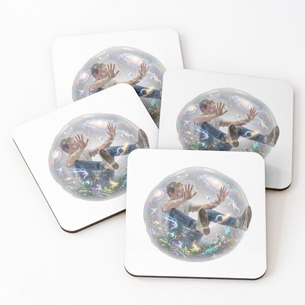 Item preview, Trapped in a Cosmic Dream Surreal Man in Bubble Universe designed and sold by puzzell.