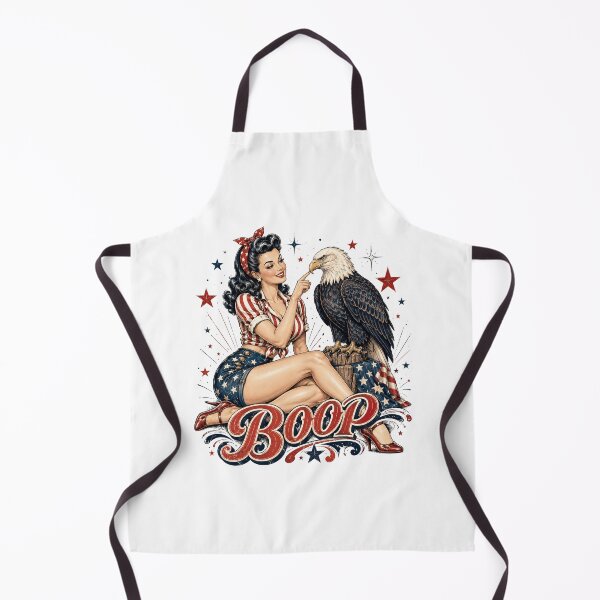 Item preview, 4th of juy Boop Eagle Humor Retro designed and sold by Kladhadredo.