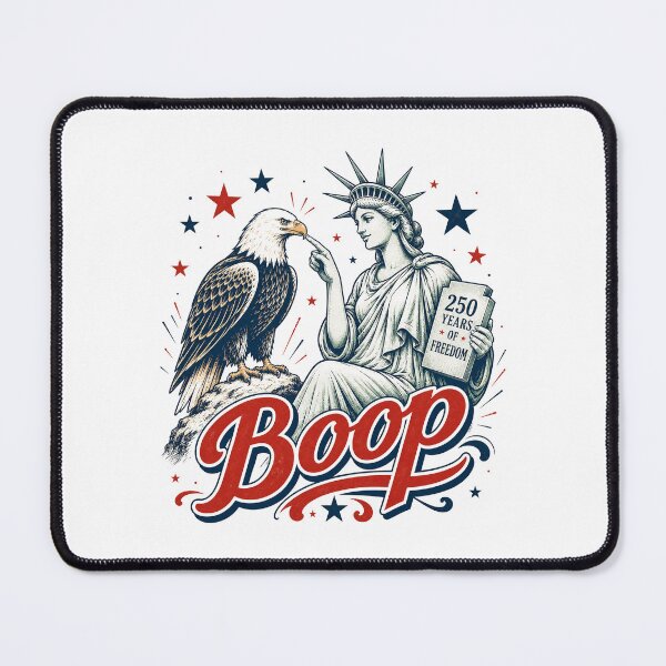 Item preview, Boop Eagle Statue of Liberty 4th of july designed and sold by Kladhadredo.