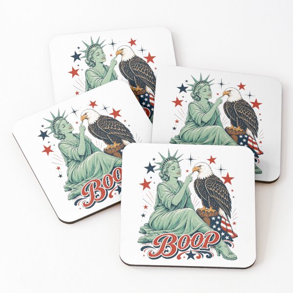 Item preview, Boop Eagle Statue of Liberty 4th july designed and sold by Kladhadredo.
