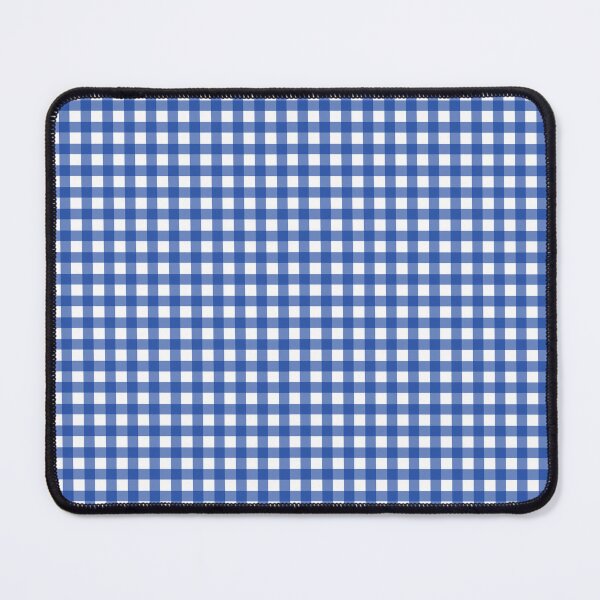 Item preview, Blue and White Gingham Check Oktoberfest Pattern designed and sold by svitlaarty.