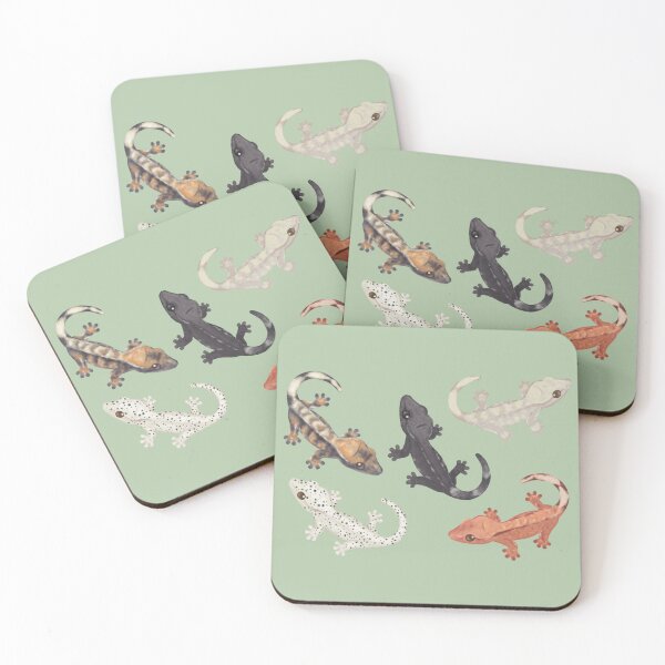 Item preview, Crested geckos designed and sold by CordieDittus.