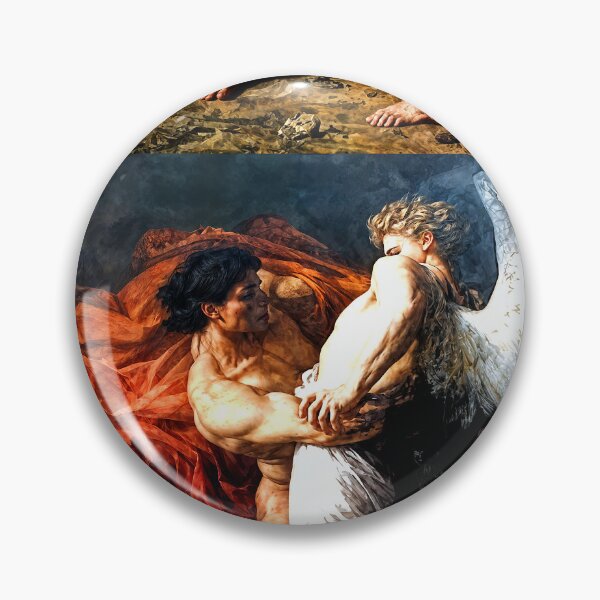 Item preview, Jacob Wrestles the Angel designed and sold by Jon-Baran.