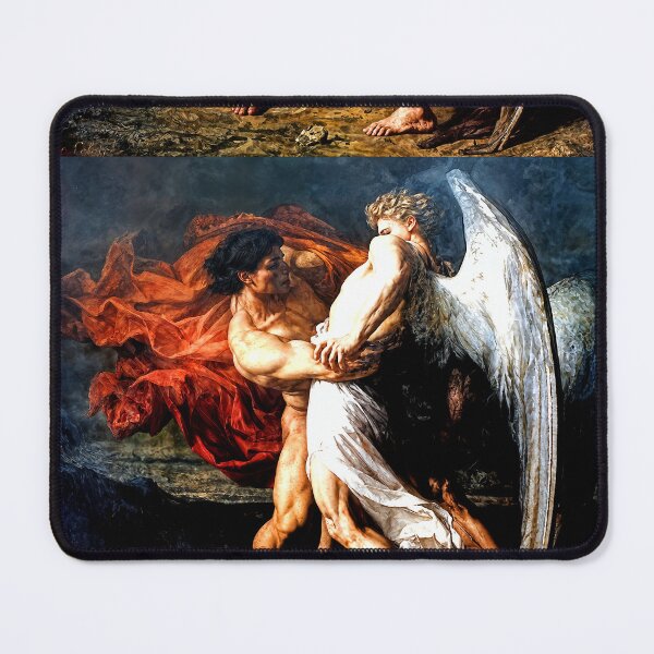 Item preview, Jacob Wrestles the Angel designed and sold by Jon-Baran.