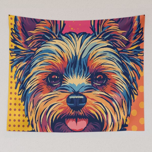 Item preview, Yorkie Pop Personality designed and sold by AbstractAnom.