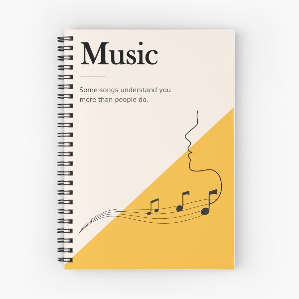 Item preview, Music Quote Print, Minimalist Typography Print designed and sold by Studio pod Burom.