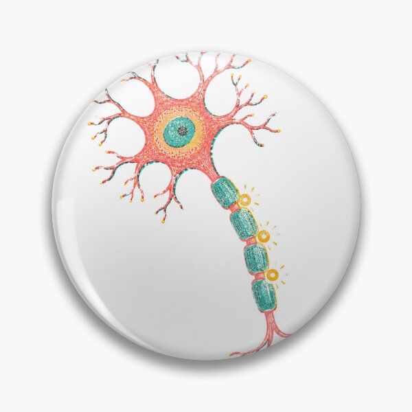Item preview, Colorful Neuron Synapse Neuroscience Nerve Cell designed and sold by eignvalue.