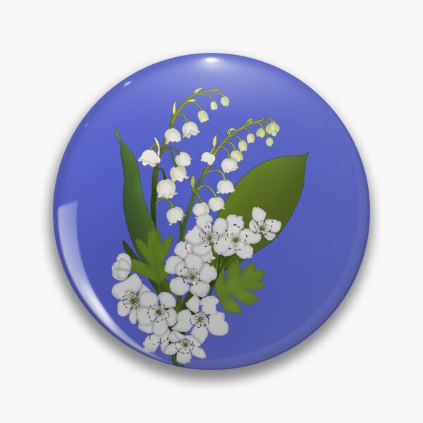 Item preview, May flower bouquet- Lily of the valley and Hawthorn  designed and sold by Floralfusion.