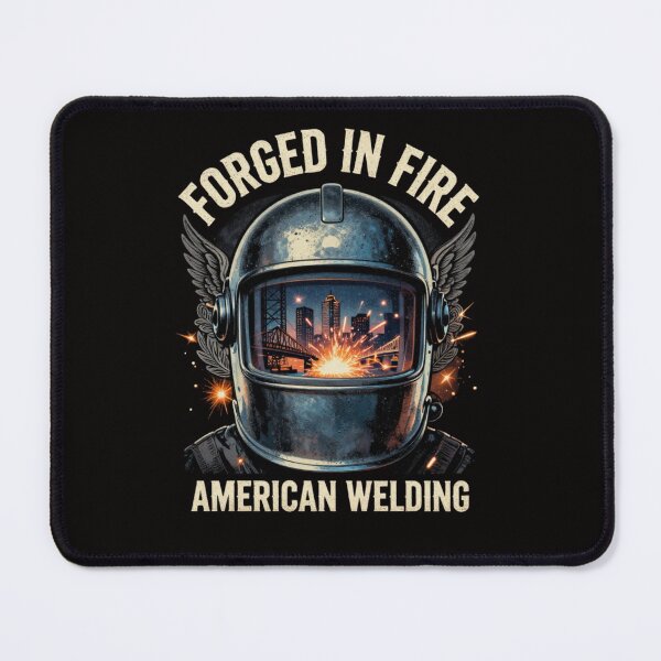 Item preview, Forged In Fire American Welding Vintage T-Shirt Design designed and sold by LabCore.