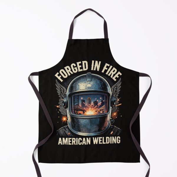 Item preview, Forged In Fire American Welding Vintage T-Shirt Design designed and sold by LabCore.
