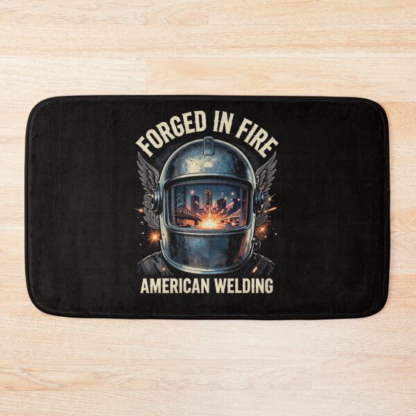 Item preview, Forged In Fire American Welding Vintage T-Shirt Design designed and sold by LabCore.