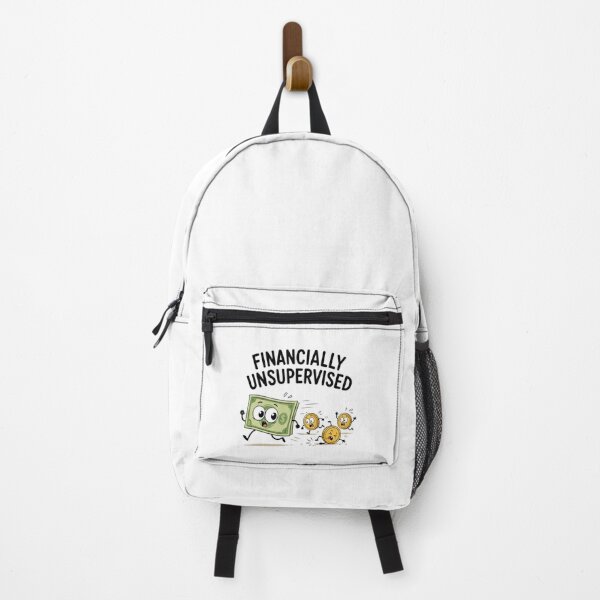 Item preview, Financially Unsupervised – Funny Money Humor Design designed and sold by MotylekAnia.