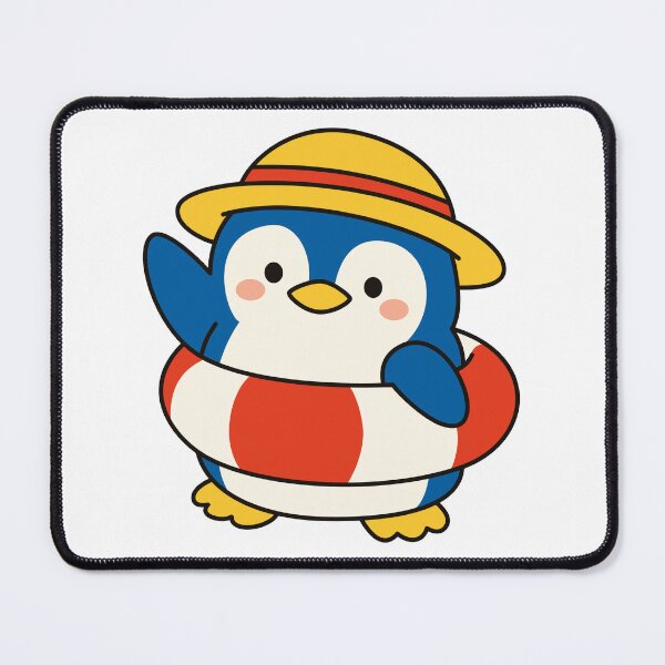 Item preview, Cute Penguin in Summer Swim Ring designed and sold by Anne97s.