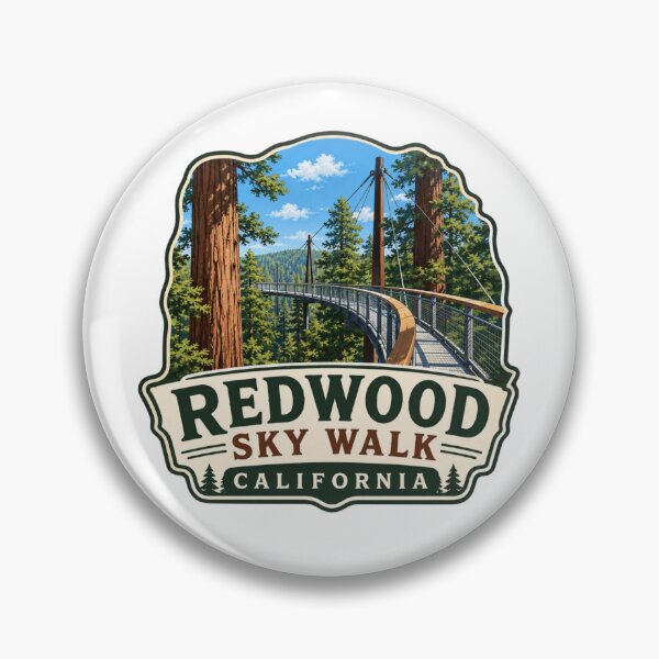 Item preview, Redwood Sky Walk, California - Treetop Adventure designed and sold by Myra365Art.
