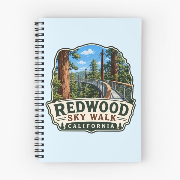 Item preview, Redwood Sky Walk, California - Treetop Adventure designed and sold by Myra365Art.
