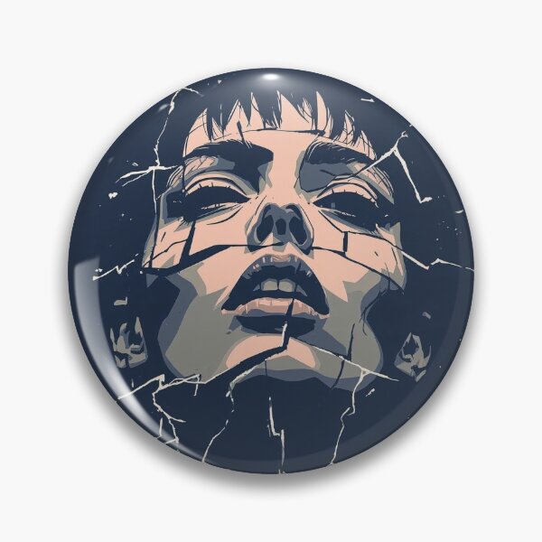 Item preview, Shattered Gothic Portrait Dark Art - Under Pressure designed and sold by ERODED SELF.