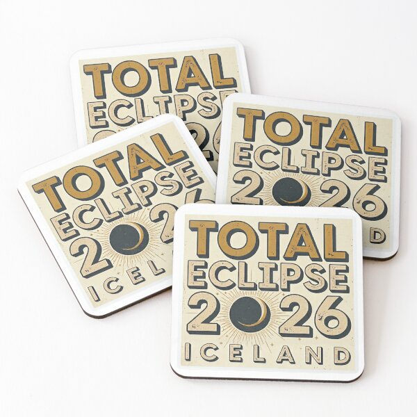 Item preview, Total Eclipse 2026 Iceland Design designed and sold by MerchlyMike.