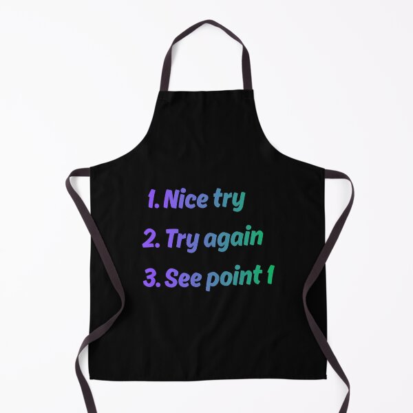 Item preview, Nice Try designed and sold by SilverOutlining.