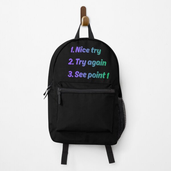 Item preview, Nice Try designed and sold by SilverOutlining.