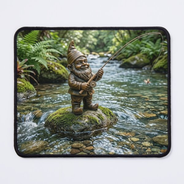 Item preview, Thinking of Wroclaw - Gnome Fly Fishing designed and sold by Purrfecta.