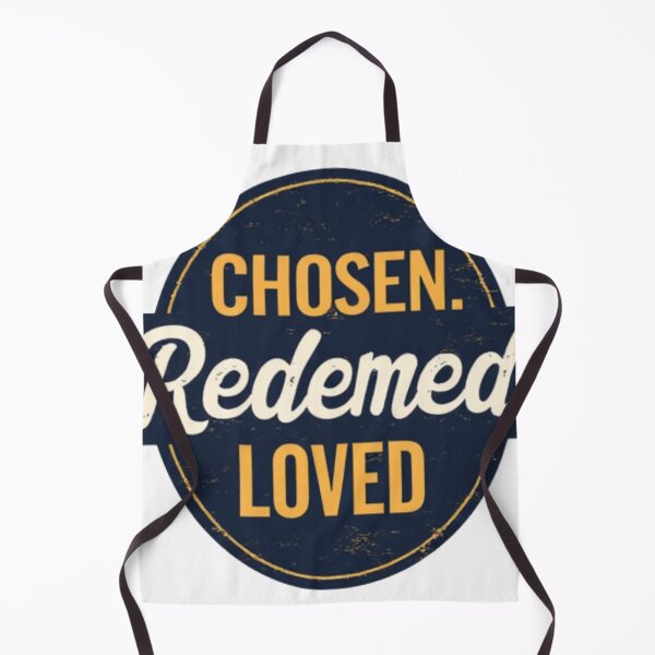Item preview, Chosen Redeemed Loved Vintage Christian Badge designed and sold by Dreprogress.