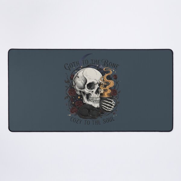 Item preview, Cozy Goth Skull Art designed and sold by Moodelier.