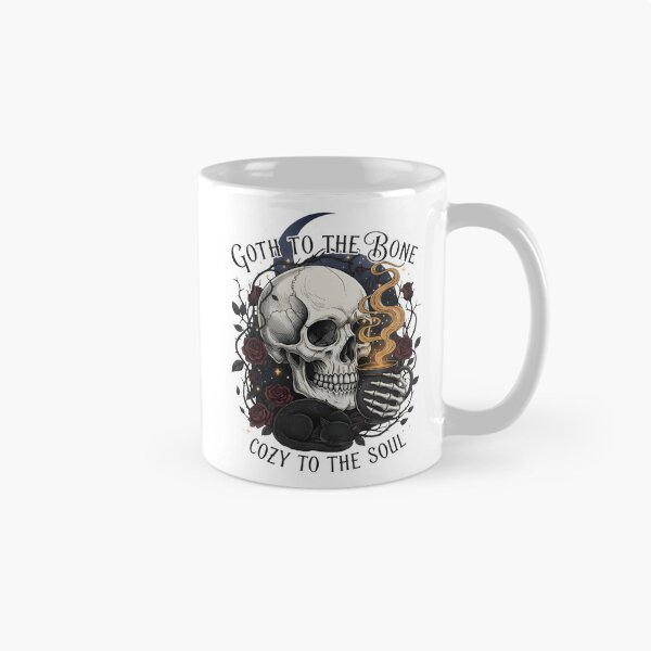 Item preview, Cozy Goth Skull Art designed and sold by Moodelier.