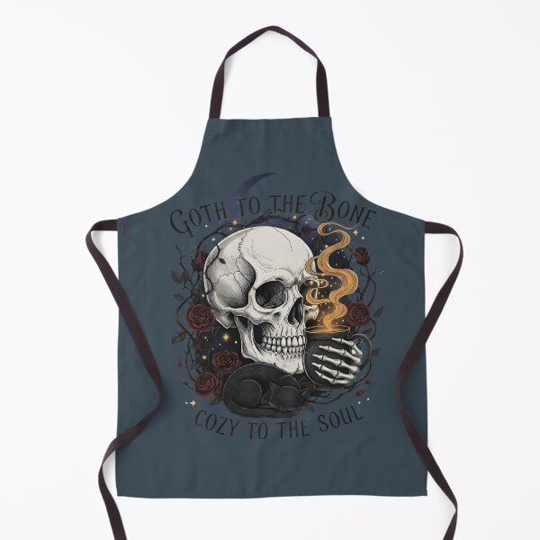 Item preview, Cozy Goth Skull Art designed and sold by Moodelier.