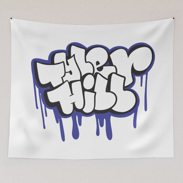 Item preview, CAMP TYLER HILL GRAFFITI SPLATTER designed and sold by KUSTOM CAMP CREATIVES.