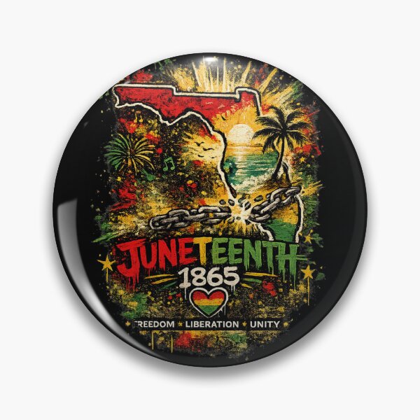 Item preview, Florida Juneteenth 1865 Freedom Celebratio designed and sold by ButterflyHolly Resource.