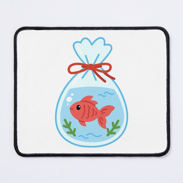 Item preview, Japanese Festival Goldfish in Water Bag designed and sold by Anne97s.