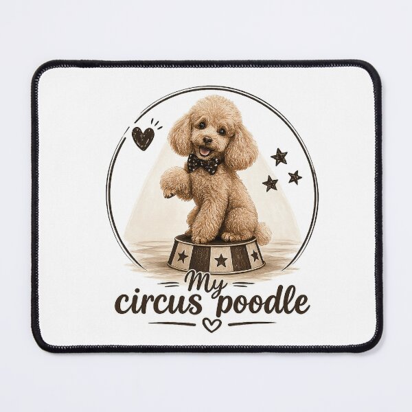 Item preview, Vintage Small Dog Lover poodle Shirt – Small Dog Giant Heart Retro Pet Lover Gift designed and sold by Hookesmode.